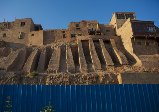 Kashgar old town ramparts, Xinjiang Uyghur Autonomous Region, China