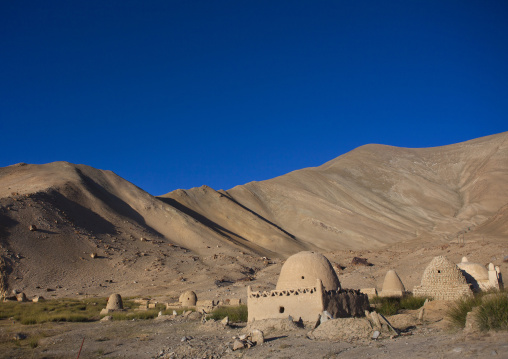 Kyrgyz Tombs Near Karakul Lake, Xinjiang Uyghur Autonomous Region, China