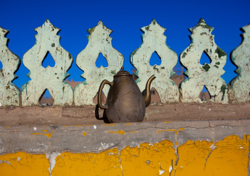 water Pot On The Roof Of A Mosque In The Old Town Of Kashgar, Xinjiang Uyghur Autonomous Region, China