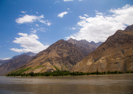 Mountains at the border with tajikistan, Badakhshan province, Darmadar, Afghanistan