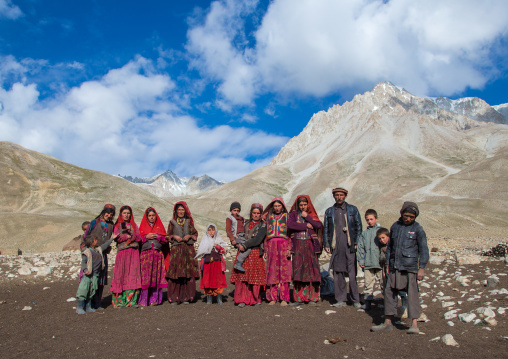 Wakhi nomad family, Big pamir, Wakhan, Afghanistan