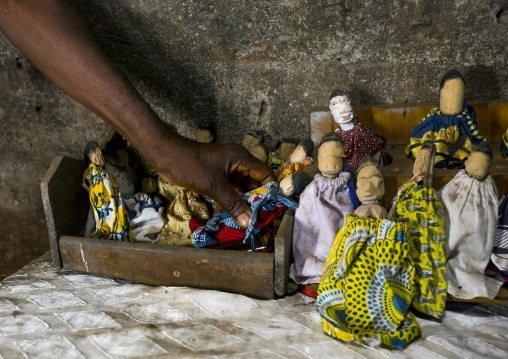 Benin, West Africa, Bopa, carved wooden figures made to house the soul of dead twins