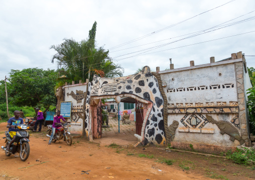 Benin, West Africa, Savalou, kponume palace of dada houesselin former king of savalou