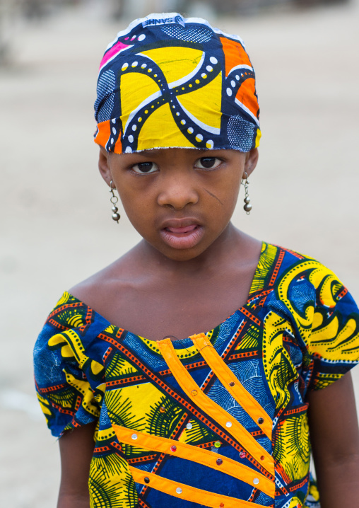 Benin, West Africa, Savalou, fulani peul tribe girl