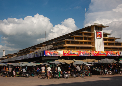 Phsar thom central market, Battambang province, Battambang, Cambodia
