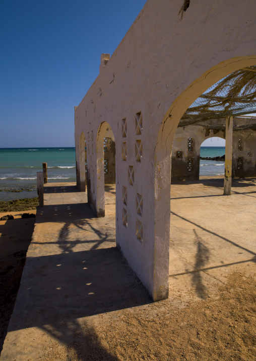 Restaurant Destroyed By The Civil War, Obock, Djibouti