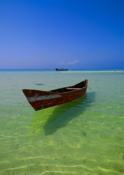 Boat On Dahlak Archipelago, Eritrea