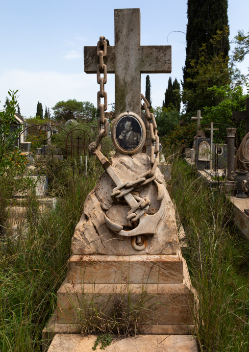 Old graves from the italian colonial era, Central region, Asmara, Eritrea