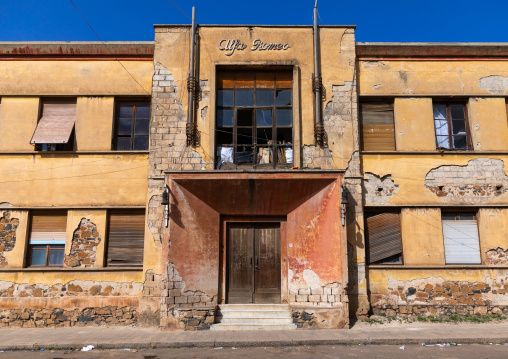Former apartments for Alpha Romeo from the italian colonial times built in 1937, Central region, Asmara, Eritrea