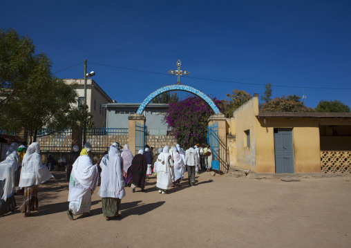 People Going To Church, Harar, Ethiopia