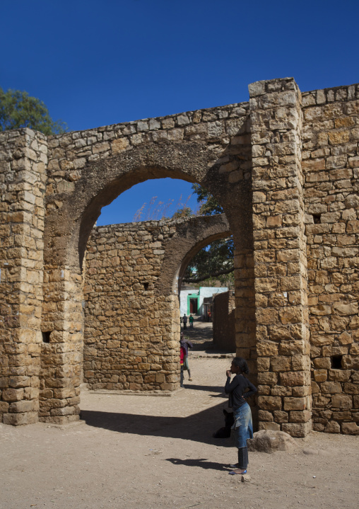Gate And Old Walls, Harar, Ethiopia