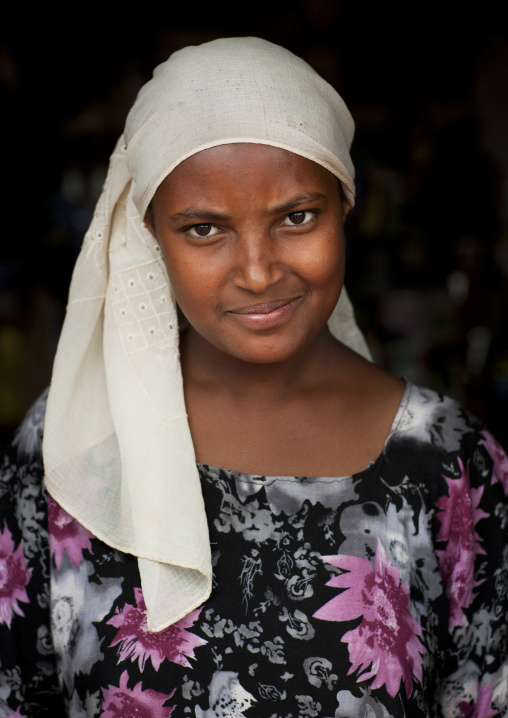 Portrait Of Woman With Tough Pride Look Jinka Omo Valley Ethiopia