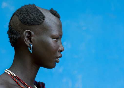 Original Haircut Bodi Woman Profile Portrait Ethiopia