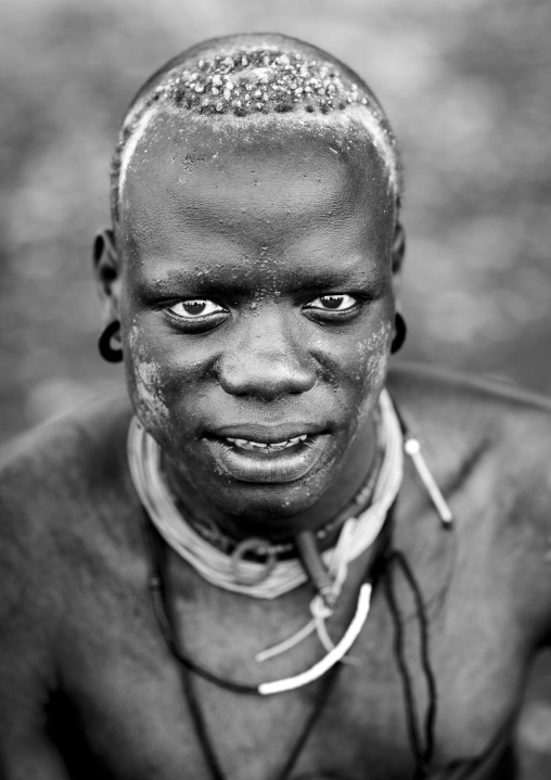 Portrait Of Senior Bodi Man Smiling Ethiopia