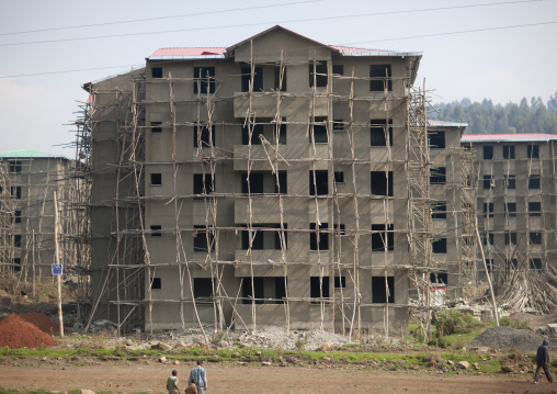 New apartments blocks near addis abeba Ethiopia