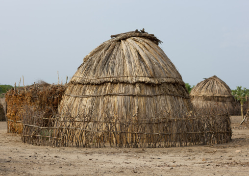 Arbore Tribe Thatch Hut, Omo Valley, Ethiopia