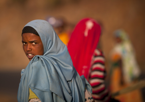 Portrait Of An Oromo Girl Looking Back, Dire Dawa, Ethiopia