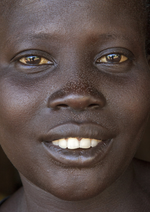 Close Up Of A Majang Tribe Woman, Majangir, Ethiopia