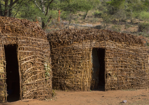 Borana Tribe Traditional Huts, Olaraba, Ethiopia