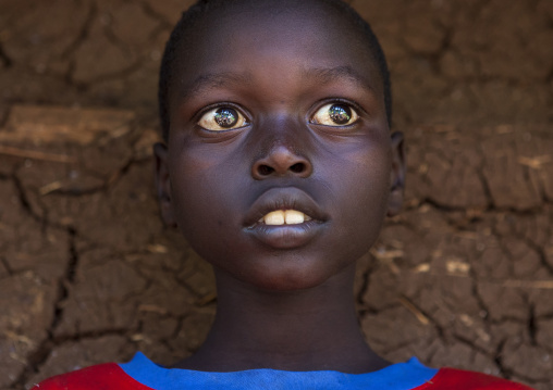 Majang Tribe Boy Portrait, Majangir, Ethiopia