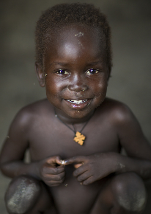 Nuer Tribe Little Boy, Gambela, Ethiopia