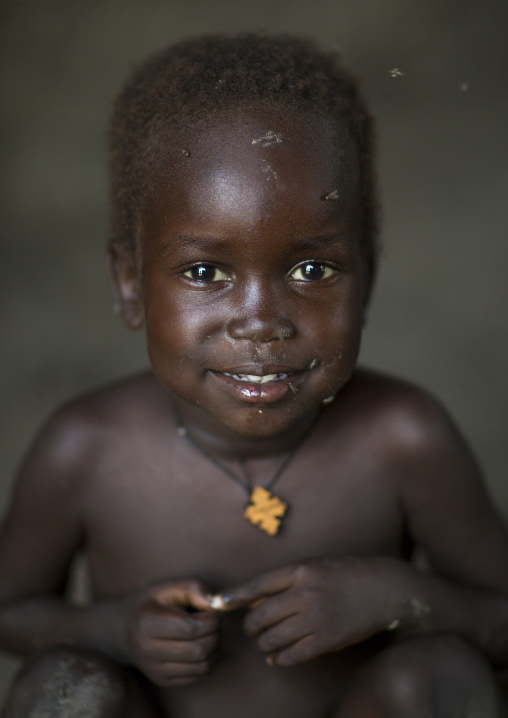 Nuer Tribe Little Boy, Gambela, Ethiopia