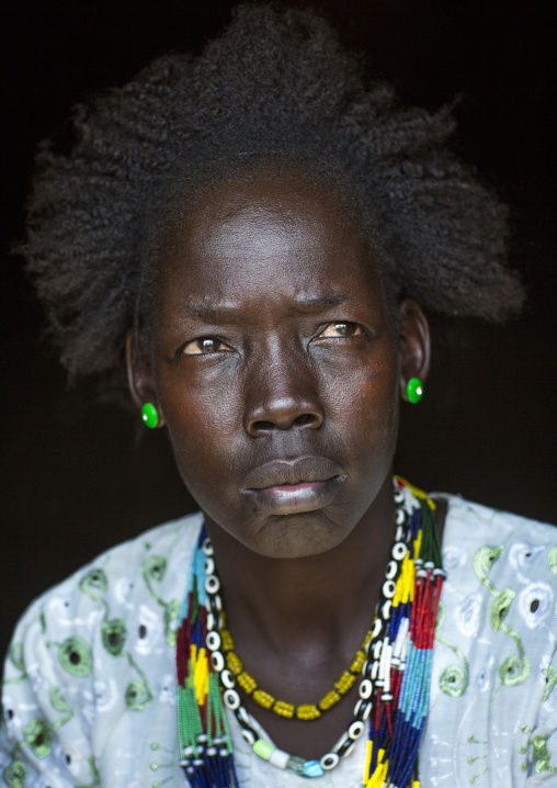 Nuer Tribe Woman, Gambela, Ethiopia