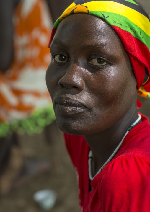 Anuak Tribe Woman, Gambela, Ethiopia
