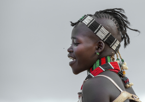 Bashada Tribe Girl, Dimeka, Omo Valley, Ethiopia
