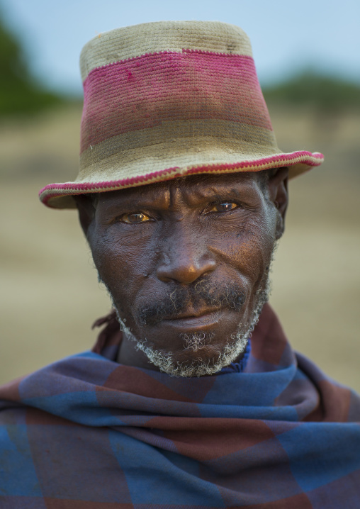 Erbore Tribe Man, Erbore, Omo Valley, Ethiopia