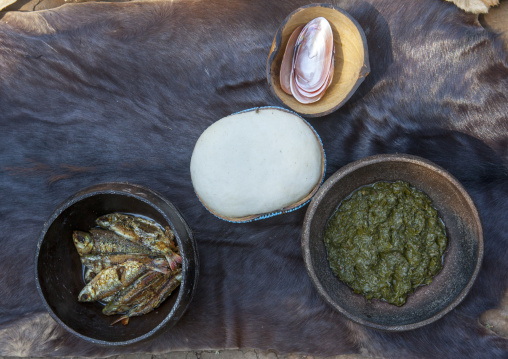 Anuak Tribe Traditional Kwan Meal, Gambela, Ethiopia