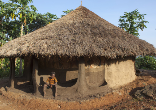 Majang Tribe Hut, Majangir, Ethiopia