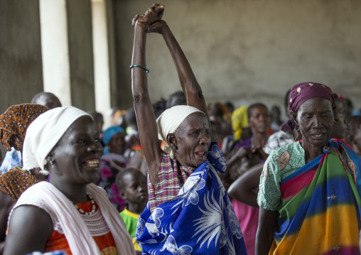 Catholic Sunday Church Service, Gambela, Ethiopia