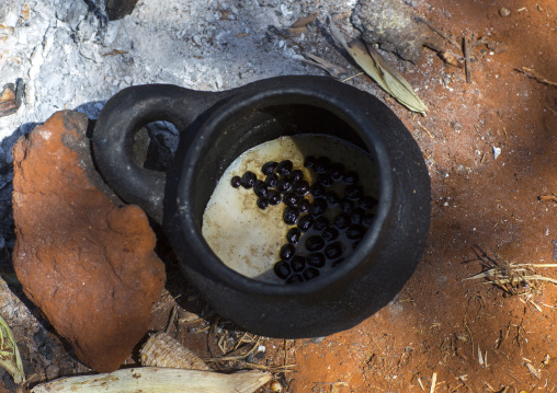 Coffee Beans Roasted In Butter, Borana Tribe, Yabelo, Ethiopia
