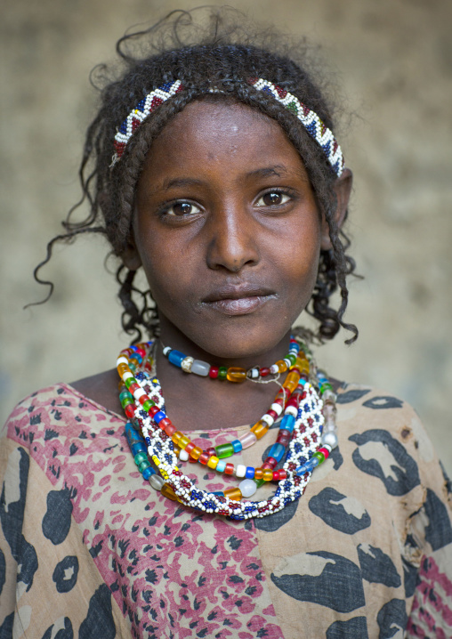 Afar Tribe Girl, Assaita, Afar Regional State, Ethiopia