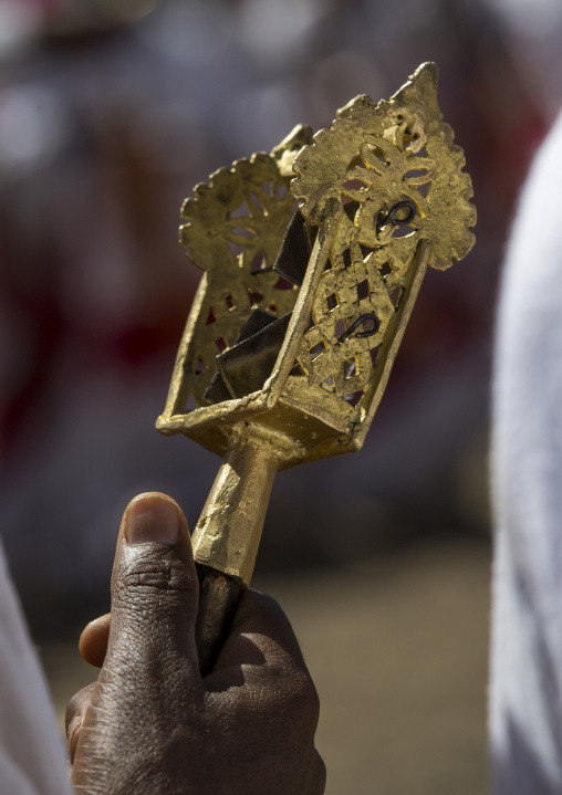 Sistrum Rattles During Ethiopian Orthodox Timkat Epiphany Festival, Lalibela, Ethiopia