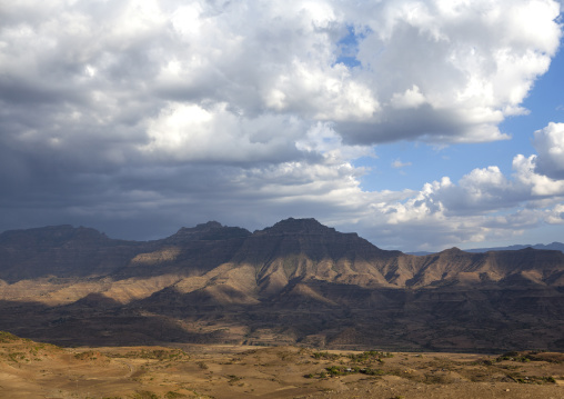 Highlands Landscape, Lalibela, Ethiopia