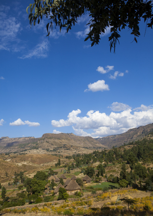 Highlands Landscape, Lalibela, Ethiopia