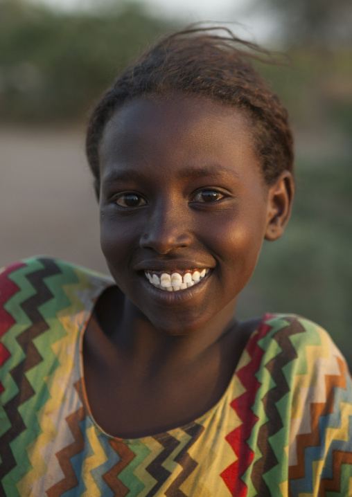 Miss Daharo, Afar Tribe Girl, Afambo, Afar Regional State, Ethiopia