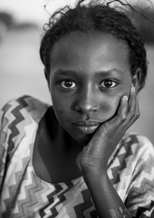 Miss Daharo, Afar Tribe Girl, Afambo, Afar Regional State, Ethiopia