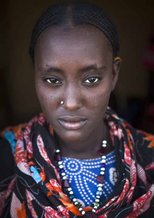 Afar Tribe Woman, Afambo, Afar Regional State, Ethiopia