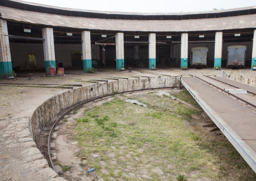 Empty Dispatching Center, Dire Dawa Train Station, Ethiopia