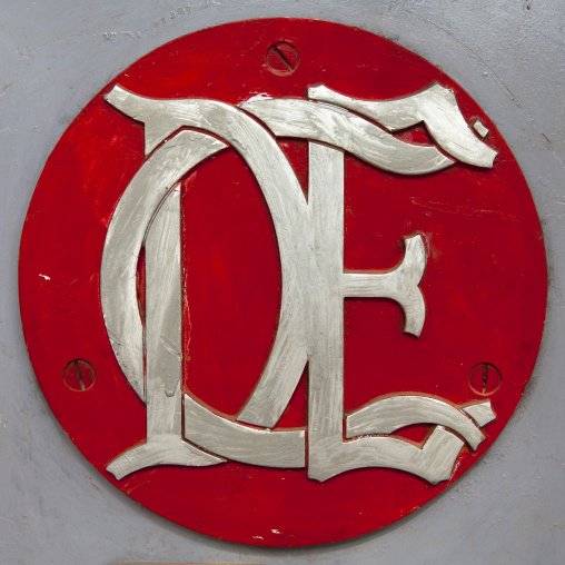 Logo Plate On A Train In Dire Dawa Train Station, Ethiopia