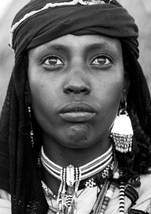Karrayyu Tribe Woman In Traditional Outfit, Metahara, Ethiopia