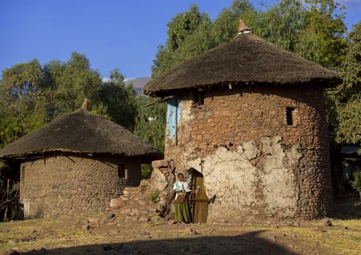 Traditional Houses, Lalibela, Ethiopia