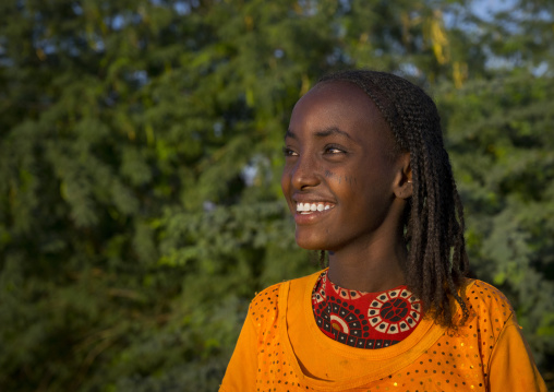 Afar Tribe Girl, Afambo, Afar Regional State, Ethiopia