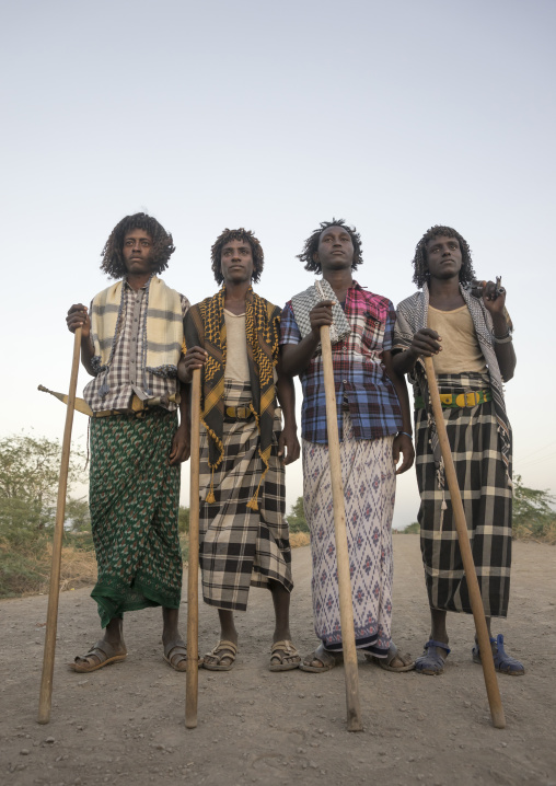 Afar Tribe Warriors, Afambo, Afar Regional State, Ethiopia