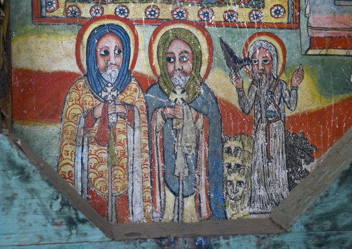 Ora Kidane Merhet Church Mural Painting, Bahir Dar, Ethiopia