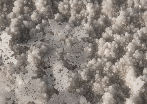 Salt crystals in the danakil depression, Afar region, Dallol, Ethiopia