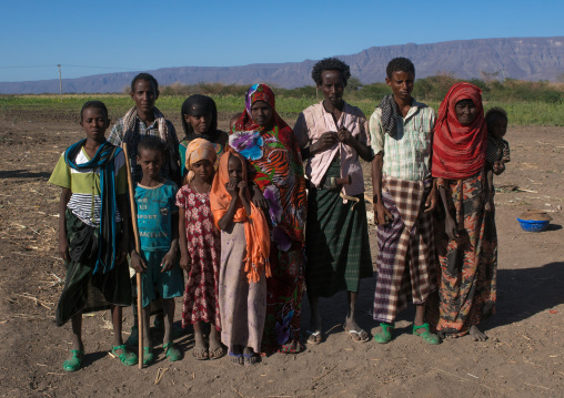 Afar tribe family, Afar region, Afambo, Ethiopia